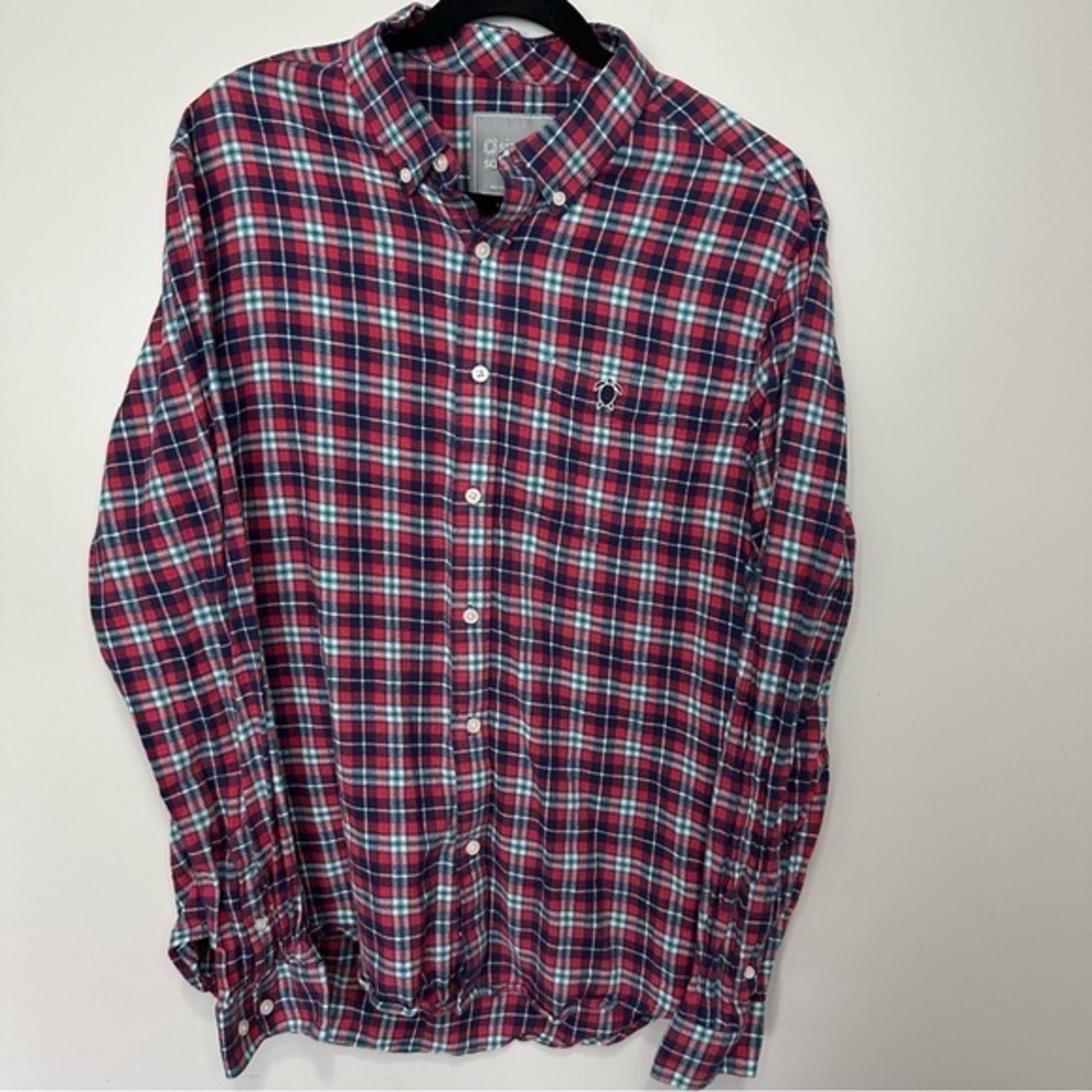 Women’s Simply Southern‎ Size XL Plaid Long Sleeve Button Down Flannel